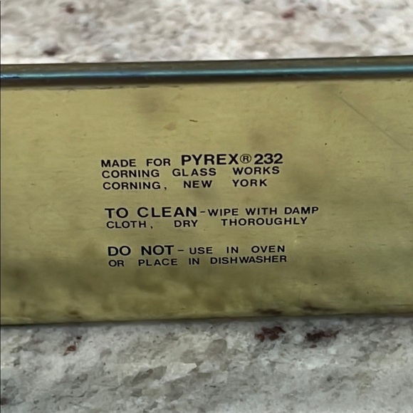 Vintage Pyrex Teleflora Pattern MCM Carriers- Set of Round and Rectangular - Picture 6 of 6